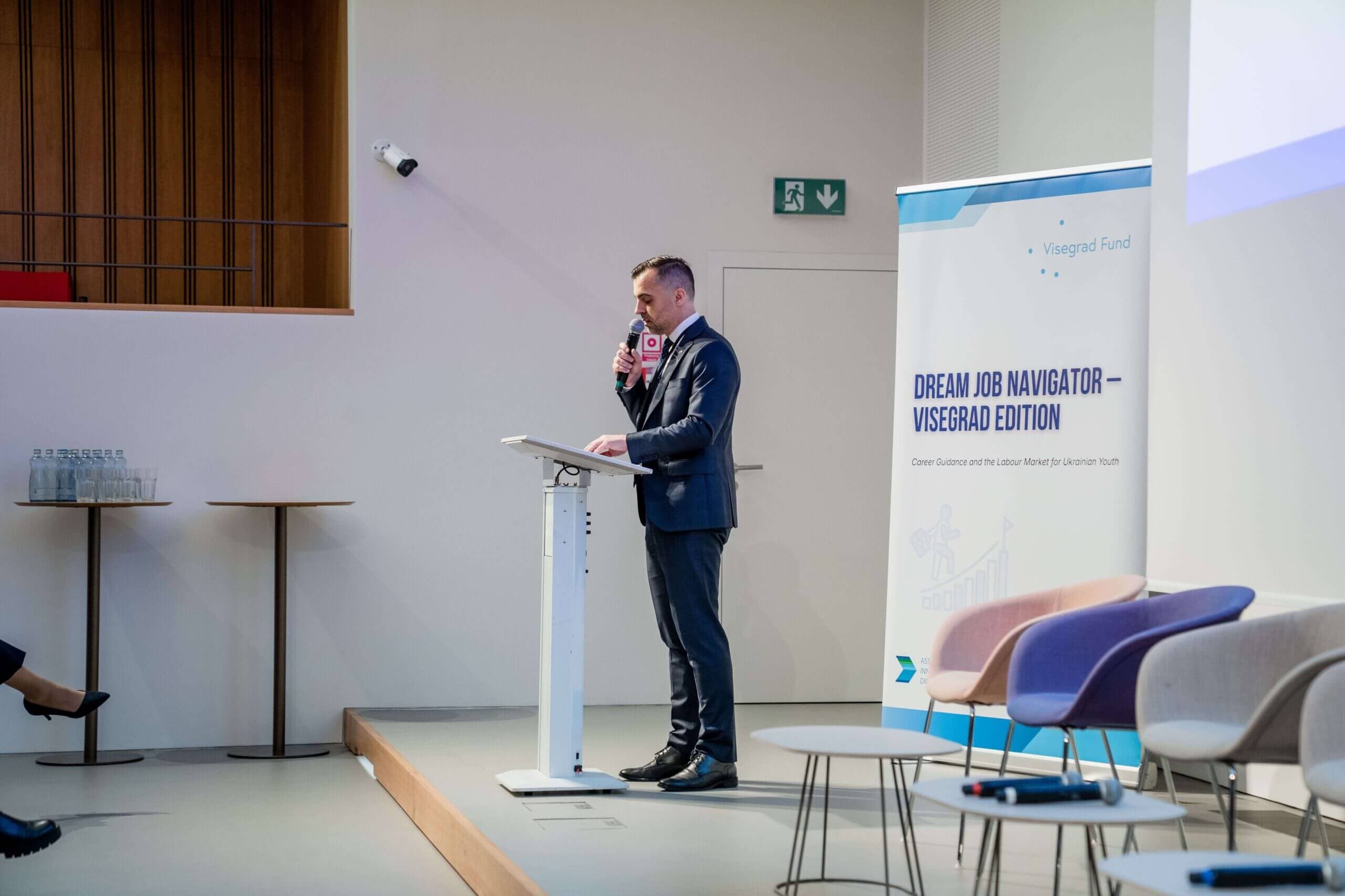 Посол на конференції Dream Job Navigator – Visegrad Edition